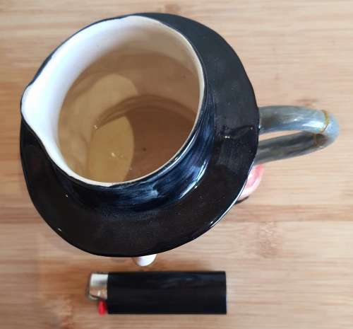 Vintage Beswick Captin Cuttle Character Jug with Hook Handle #1120 c.`48 - Marked