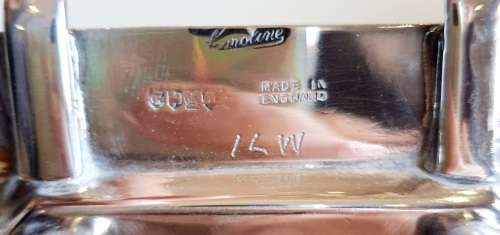 Vintage Hallmarked England Silver Plated Toast Rack - Marked