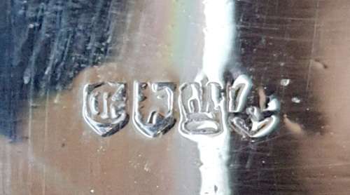 Vintage Hallmarked England Silver Plated Toast Rack - Marked