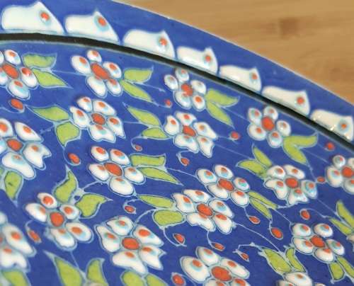 Investment Art by Altin Gini from Turkey Raised Detail Signed Plate - READ BELOW