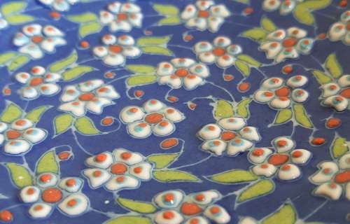 Investment Art by Altin Gini from Turkey Raised Detail Signed Plate - READ BELOW