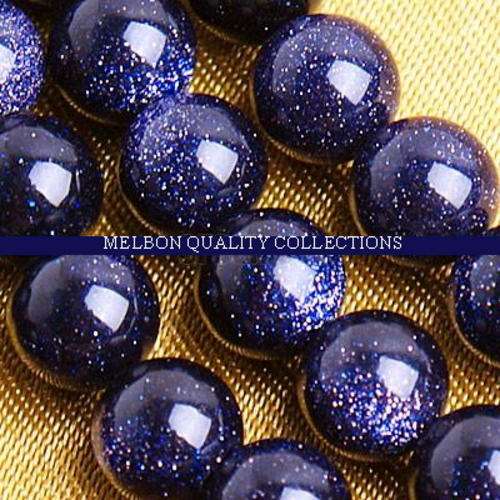 8mm Galaxy Stars Loose Bead 15''