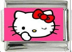 Italian Charms & Bracelets - Enamel - HELLO KITTY 2