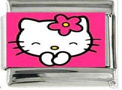Italian Charms & Bracelets - Enamel - HELLO KITTY 3