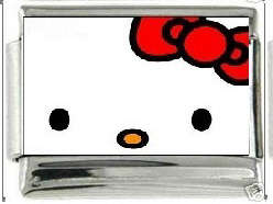 Italian Charms & Bracelets - Enamel - HELLO KITTY 4