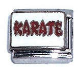 Italian Charms - Fits Nomination - Enamel - KARATE