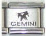 Italian Charms - Fits Nomination - Laser - Zodiac - GEMINI