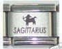 Italian Charms 9mm - Fits Nomination - Laser - Zodiac - SAGITTARIUS