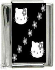 Italian Charms - Fits Nomination - Enamel - HELLO KITTY 3A