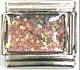 Italian Charms - Fits Nomination - Birthstone - OCTOBER TOPAZ/OPAL RECTANGLE