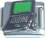 Italian Charms 9mm - Fits Nomination - Enamel - LAPTOP