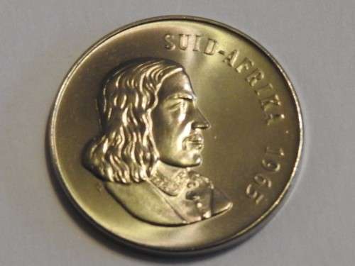 1965 Afrikaans 50c of the Republic of South Africa UNC - As per image