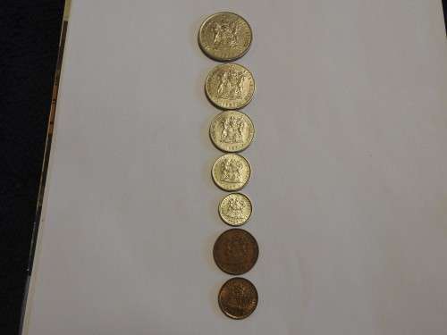 1987 RSA coin set - As per image