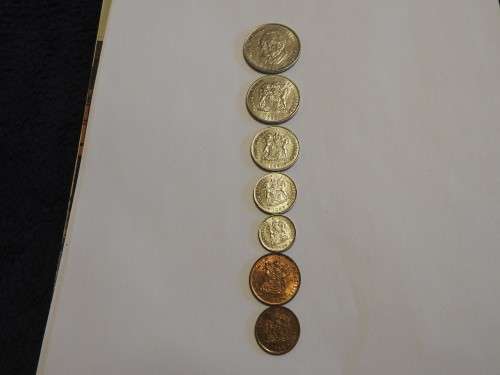 1985 RSA coin set - As per image