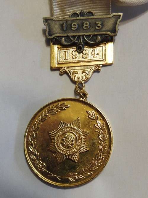 SA Police Service 1983/84 Shooting medal