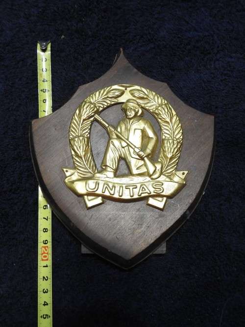 SADF Danie Theron Unitas Plaque