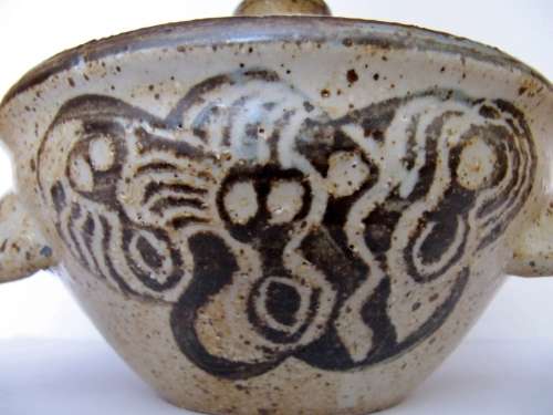 Rare! Rorke's Drift Stoneware Tureen and Cover, Lindumusa Mabaso