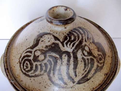 Rare! Rorke's Drift Stoneware Tureen and Cover, Lindumusa Mabaso