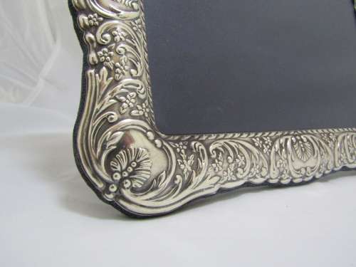 Stunning! Large Hallmarked Sterling Silver Standing Photo Frame