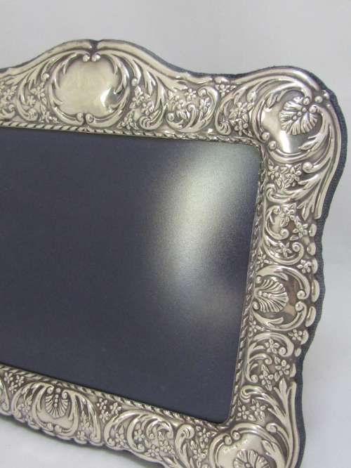 Stunning! Large Hallmarked Sterling Silver Standing Photo Frame