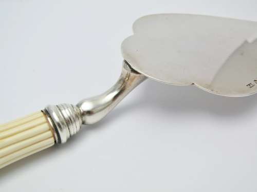 Antique (c1887) Sterling Silver Commemorative Trowel