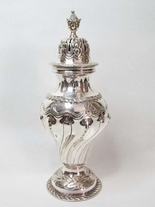 Stunning Vintage/Antique Silver-Plated Large Sugar Castor / Shaker