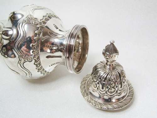 Stunning Vintage/Antique Silver-Plated Large Sugar Castor / Shaker