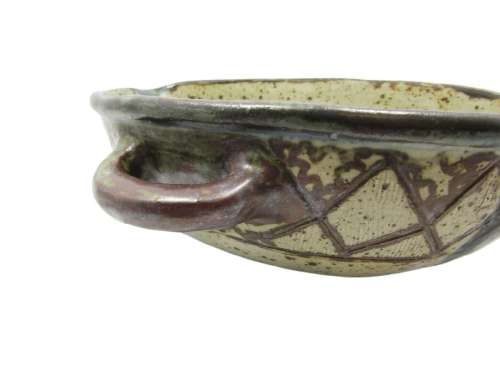 Lovely Rorke`s Drift Large Stoneware `Guineafowl` Bowl