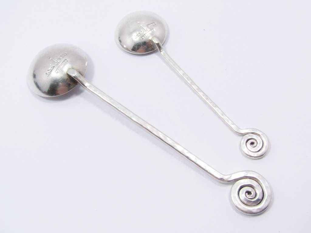 Renowned Designer Kurt Jobst Sterling Silver Spoons