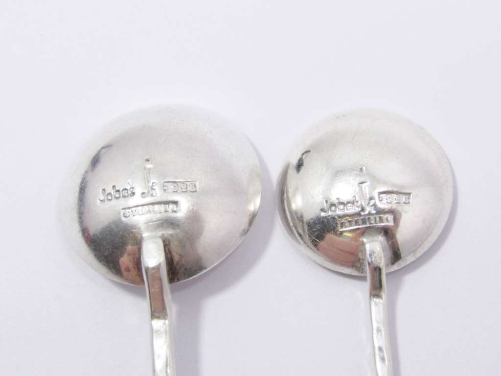 Renowned Designer Kurt Jobst Sterling Silver Spoons