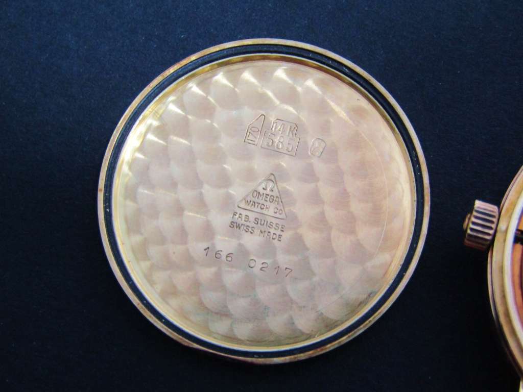 Exquisite! Vintage (c1979) 14CT Gold Automatic Omega Seamaster Watch
