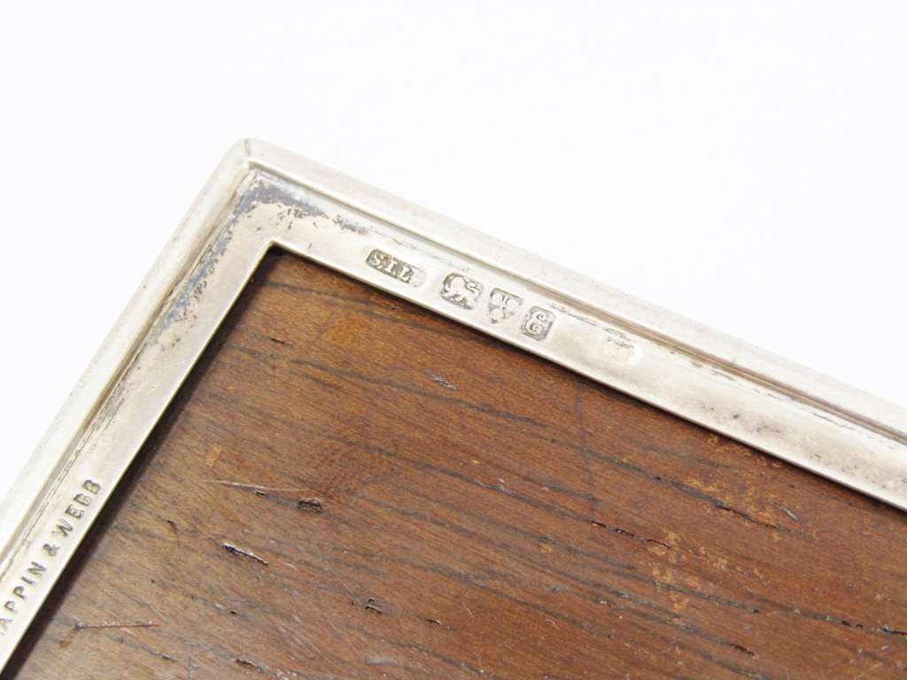 Antique (c1905) Hallmarked Silver Reticulated Container