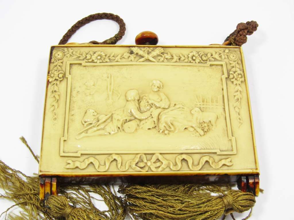 Quirky Vintage Celluloid Vanity Purse