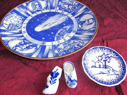 Vintage Blue and White ceramics lot
