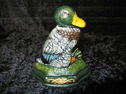 Genuine Cast Iron Duck Door stopper