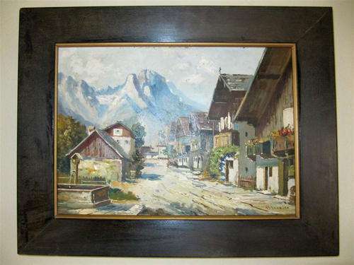 Stunning Original Oil Painting 2 of 2 by Absmeier in Munich, Germany