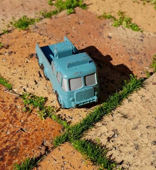 Matchbox (King Size) (Foden Wreck Truck) (No. K12) (1963 - 1969) (vintage die-cast)
