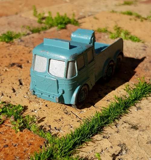 Matchbox (King Size) (Foden Wreck Truck) (No. K12) (1963 - 1969) (vintage die-cast)