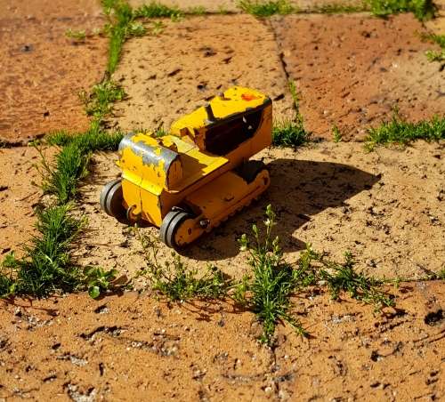 Matchbox (King Size) (D9 Caterpillar) (No. 3) (1960`s) (vintage die-cast)