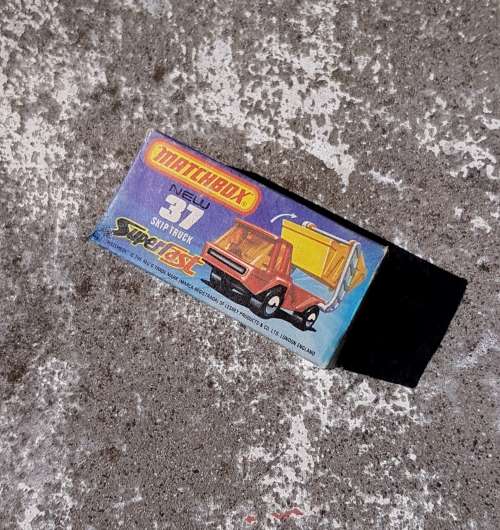 Vintage Matchbox 1978 Skip Truck (No. 37)