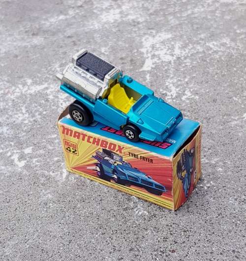 Vintage Matchbox 1972 Tyre Fryer (No. 42)