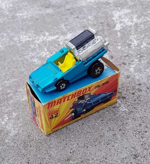 Vintage Matchbox 1972 Tyre Fryer (No. 42)