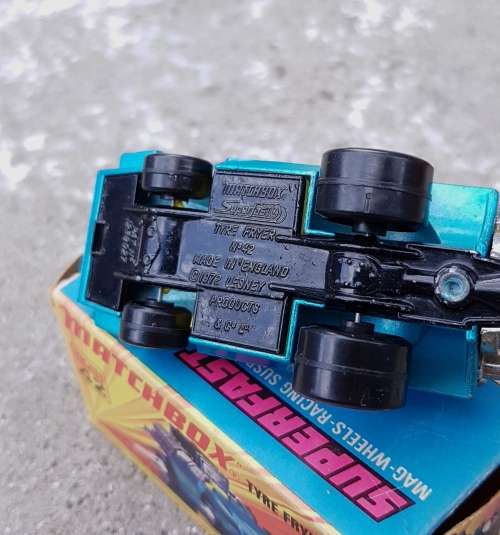 Vintage Matchbox 1972 Tyre Fryer (No. 42)