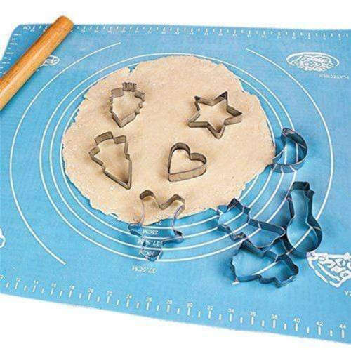 Kneading Silicone Baking Mat 49 x 39cm With Measurements