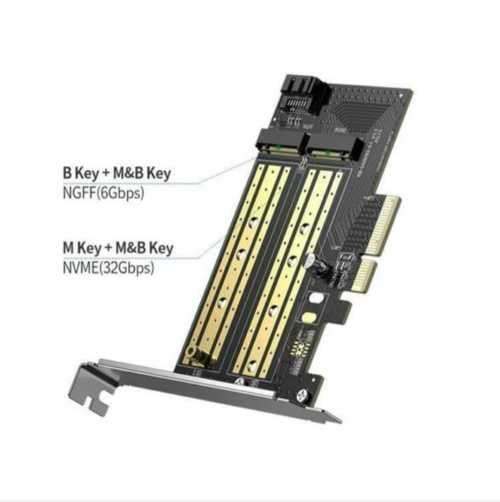 UGreen M.2 M/B-Key NVMe/SATA PCIe 3.0 X4 Card