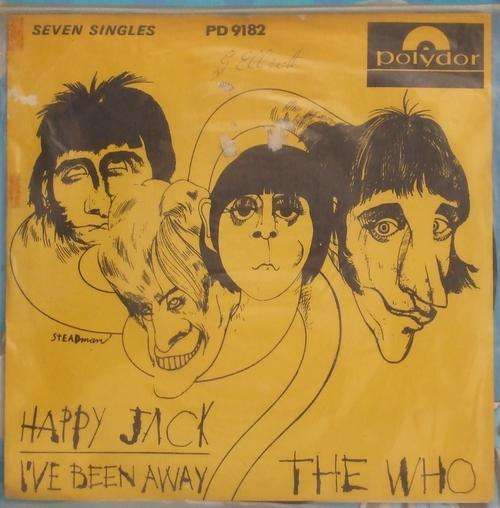 Who - Happy Jack / I've been away - Single (vinyl) (SA press)