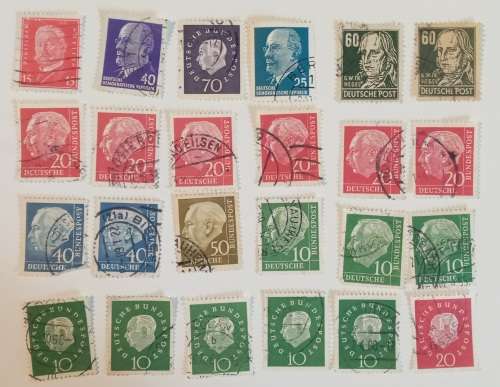 Pack of German Stamps including some Deitsches Reich Stamps (please check all photos)