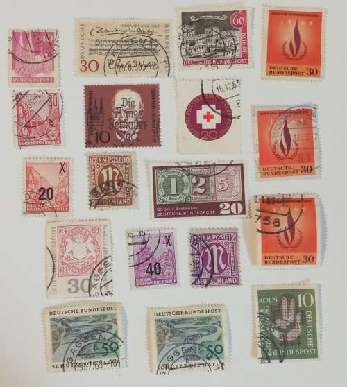 Pack of German Stamps including some Deitsches Reich Stamps (please check all photos)