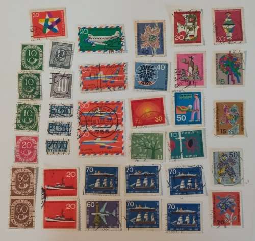Pack of German Stamps including some Deitsches Reich Stamps (please check all photos)