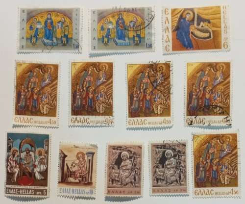 pack of Greece Stamps